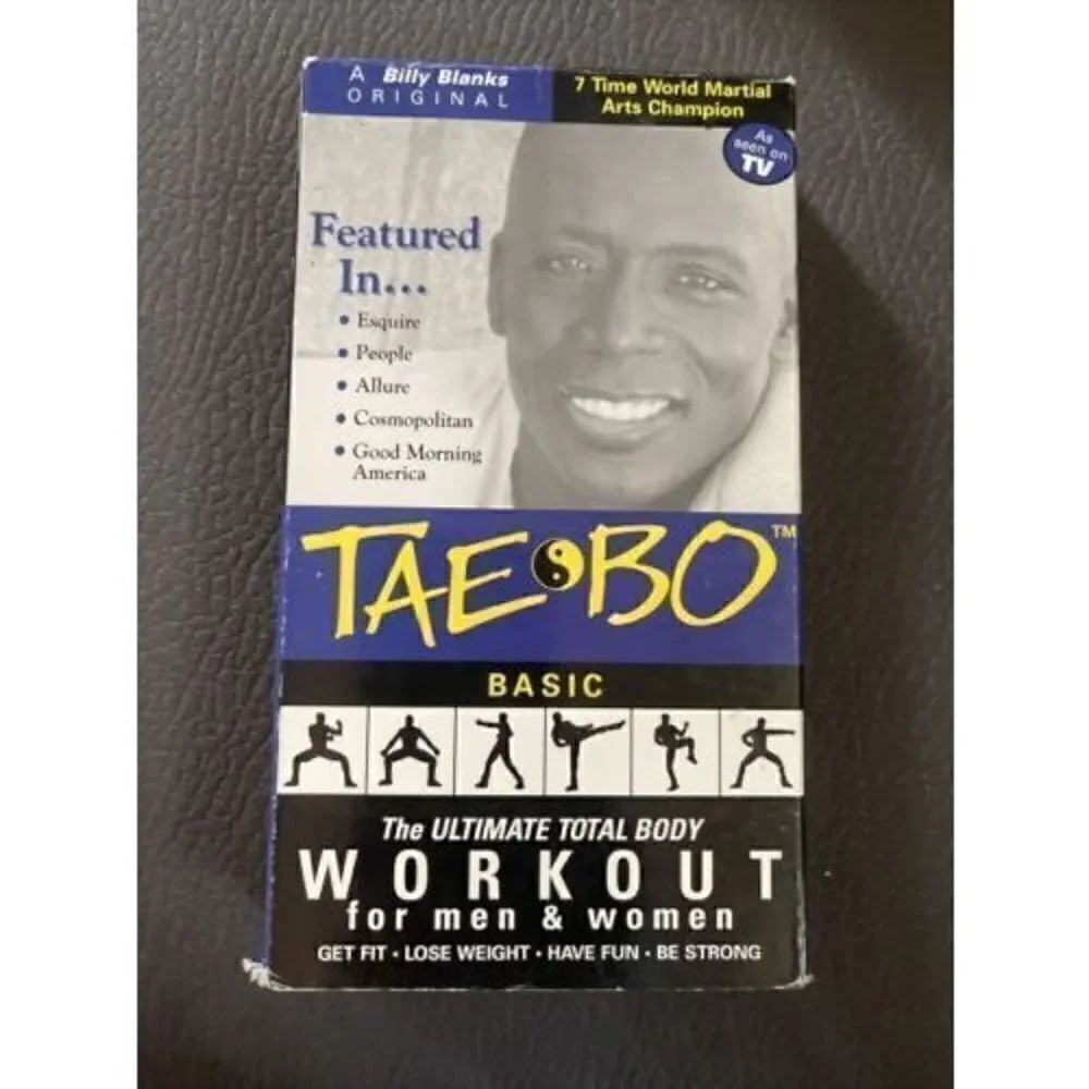 Tae Bo Workout Basic The Basic Total Body (VHS, 1998, Basic Video) - Picture 1 of 6